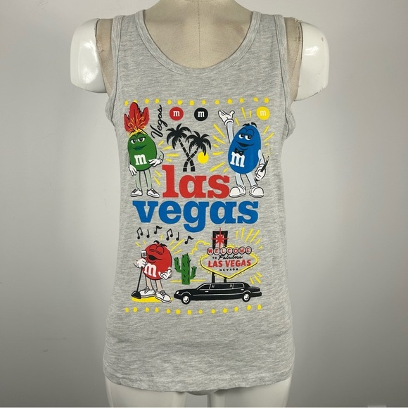 M&M's Las Vegas Tank Top - Gray S - Picture 3 of 10
